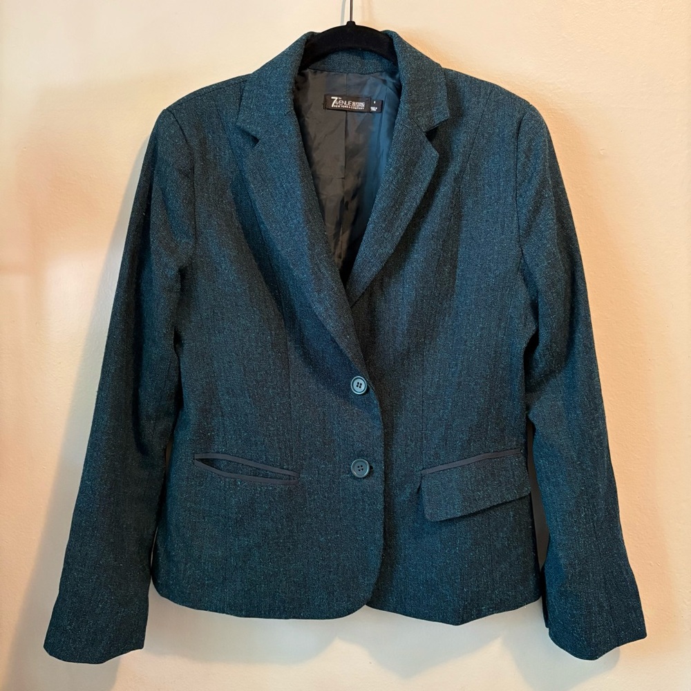 New York & Company Teal Blazer